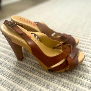 Kors Michael Kors Wooden Sandal